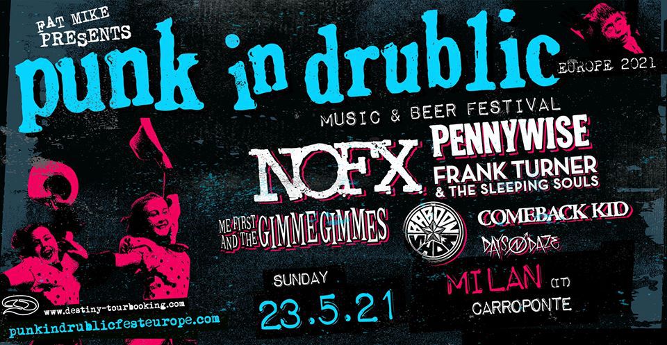 A maggio 2021 in Italia il festival PUNK IN DRUBLIC