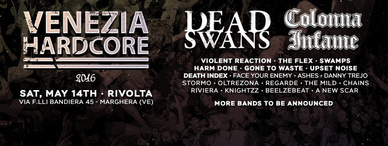 VENEZIA HARDCORE FEST 2016: la line up completa
