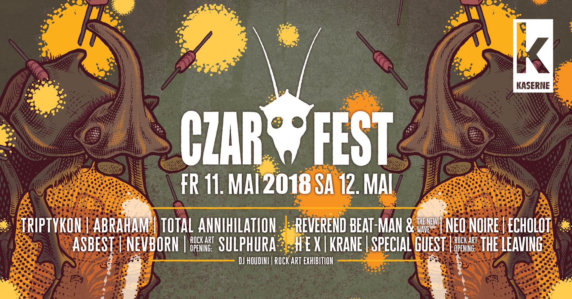 CZAR FEST 2018: line-up e dettagli del festival svizzero