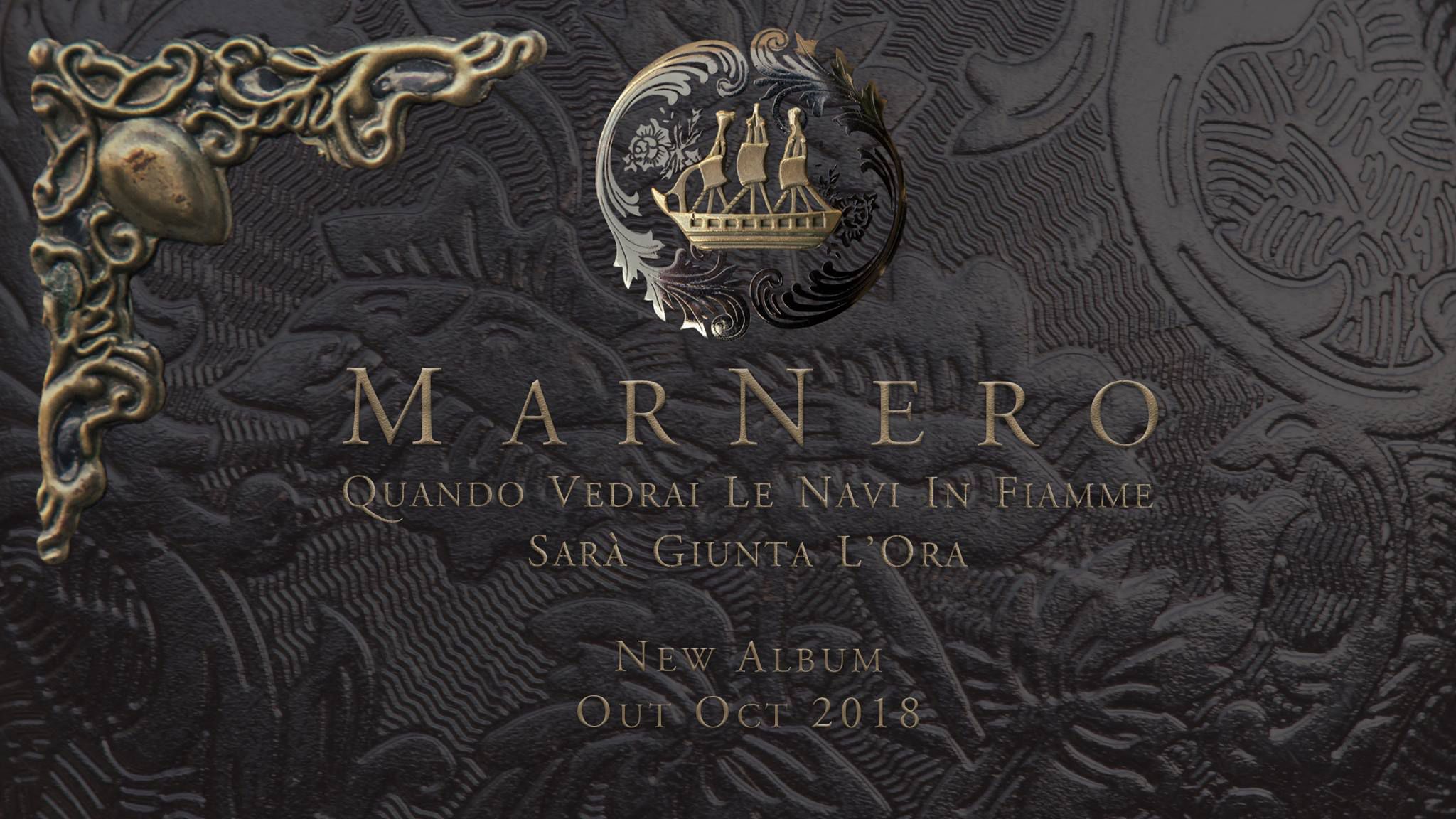MARNERO: ad ottobre esce il nuovo album “Quando vedrai le navi in fiamme sarà giunta l’ora”