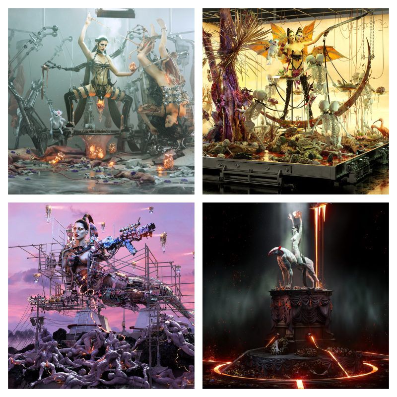 Arca – kick ii, kicK iii, kick iiii – kiCK iiiii