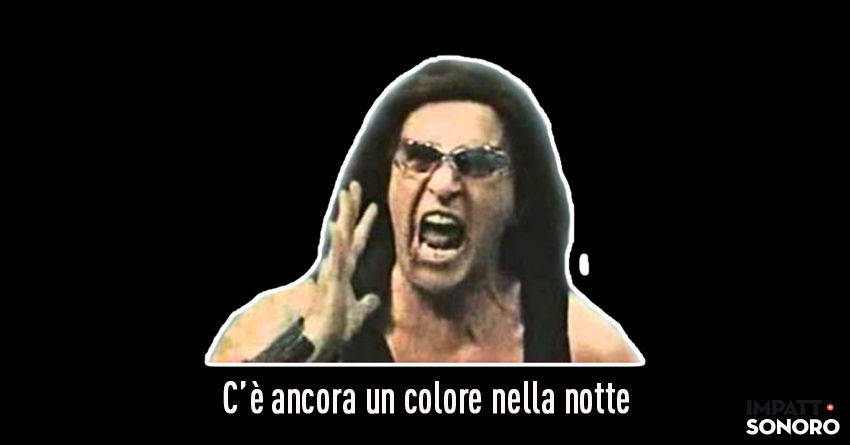 C’è ancora un colore nella notte – un omaggio a Richard Benson