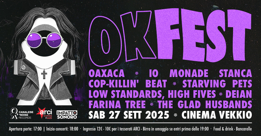 Tutti i dettagli dell’OK FEST 2025