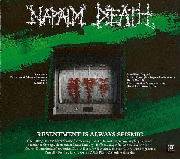 Napalm Death – Resentment Is Always Seismic – A Final Throw Of Throes