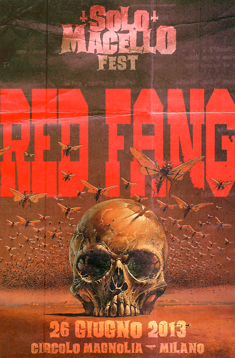 SOLO MACELLO Fest 2013: il 26 giugno a Milano ci sono i RED FANG