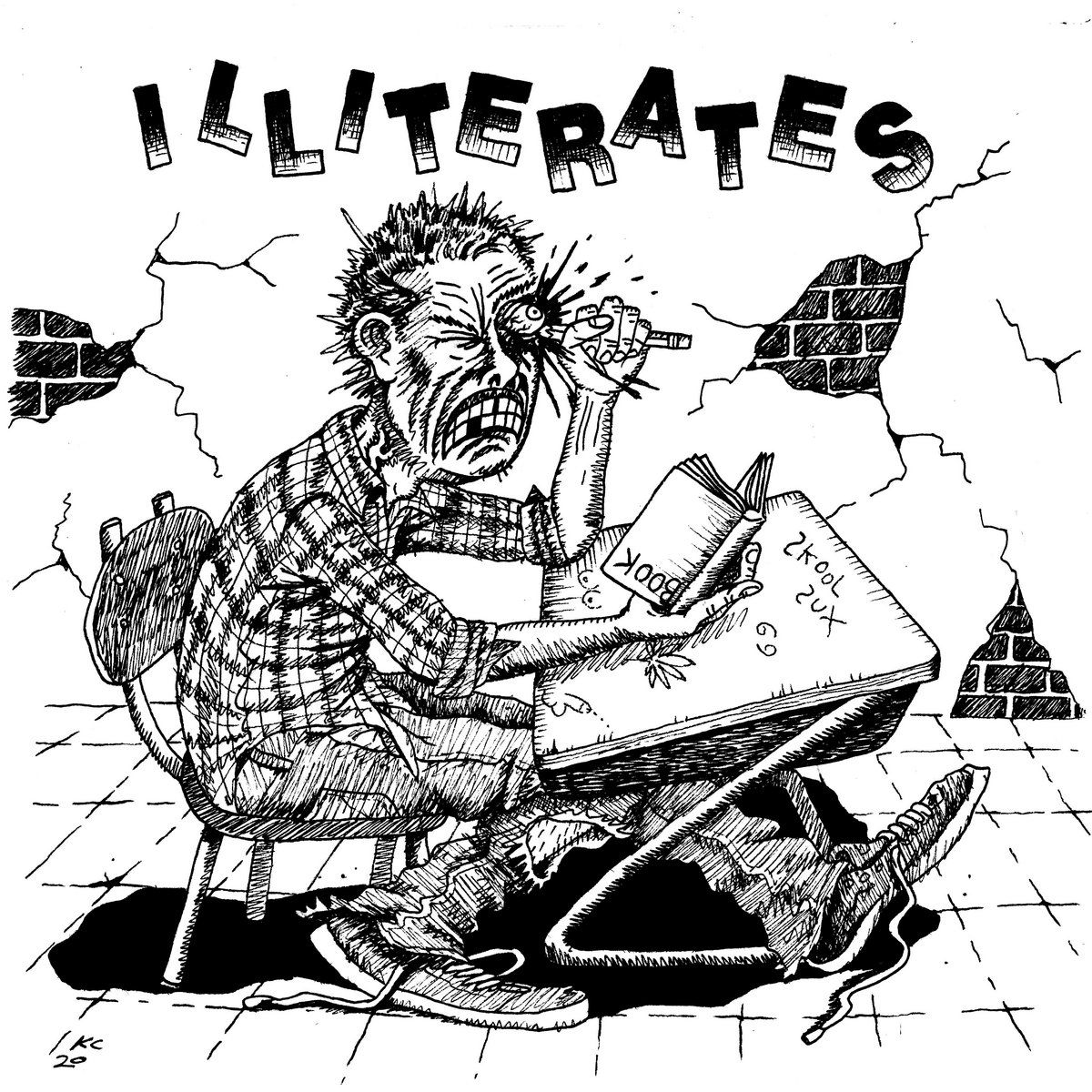 Illiterates – Illiterates LP