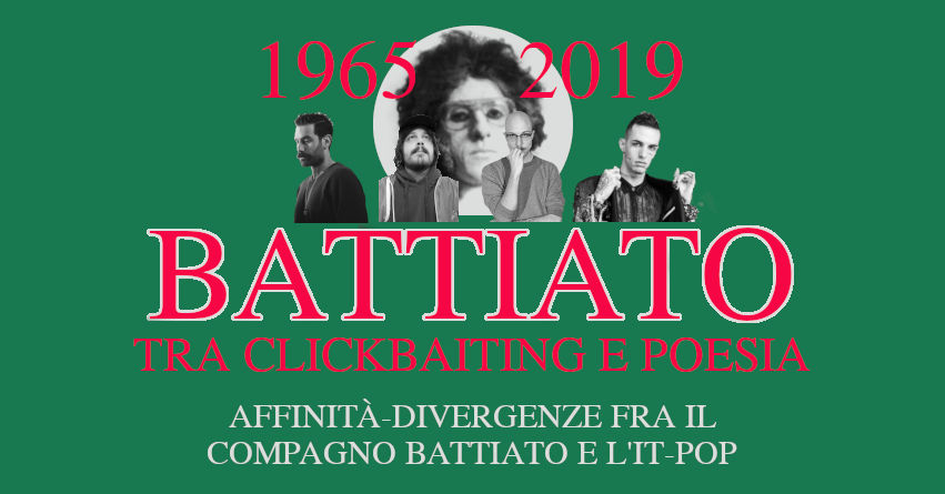 Affinità-divergenze tra il compagno Battiato e l’ITPOP