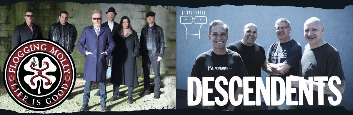 FLOGGING MOLLY e DESCENDENTS: una data insieme in Italia a giugno