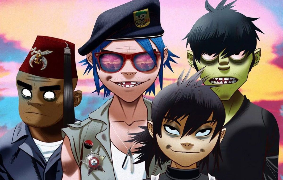 GORILLAZ: il nuovo brano “Strange Timez” (con ROBERT SMITH)