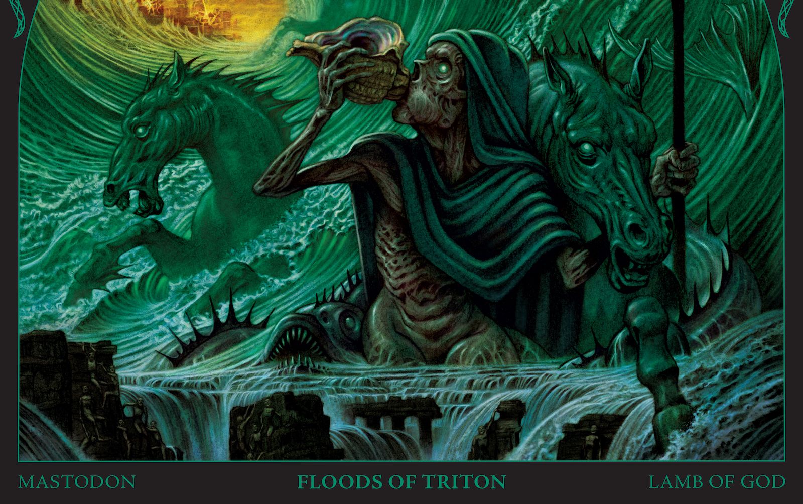 MASTODON & LAMB OF GOD: il singolo collaborativo “Floods of Triton”