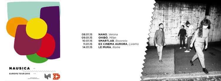 NAUSICA: 5 date in Italia a gennaio