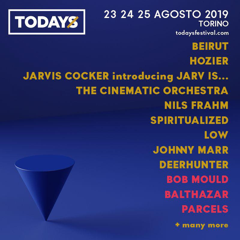 Anche BOB MOULD, PARCELS e BALTHAZAR al TODAYS FESTIVAL 2019